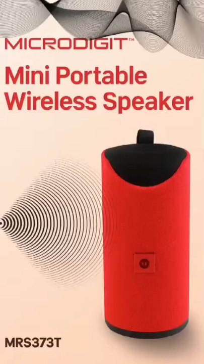 ছোট আকারে বড় সাউন্ড!Microdigit Mini Wireless Portable Speaker — যেখানে বহনযোগ্যতা আর পাওয়ারফুল সাউন্ড একসাথে! 🔊যেখানেই যান, আপনার প্রিয় গান আপনার সাথে।