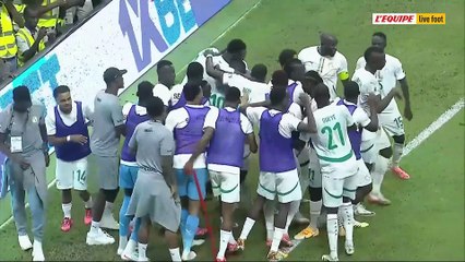 Le but sur coup franc de Sadio Mané avec le Sénégal - Foot - Qualif. Coupe du monde