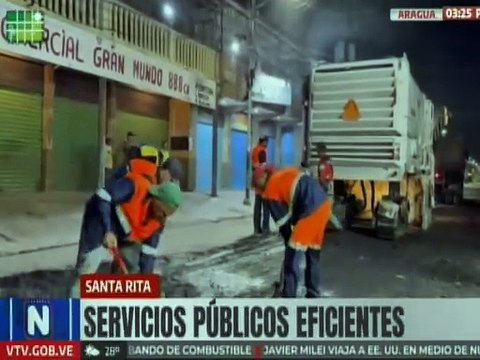 Aragua | Familias de Santa Rita serán favorecidas con la optimización de los servicios públicos
