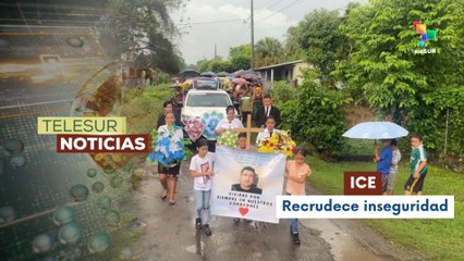 Familia de migrante salvadoreño exige justicia tras su muerte en custodia de ICE