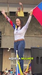 Cadê os aplausos da esquerda e das feministas para Maria Corina? Ali Klemt comenta o assunto