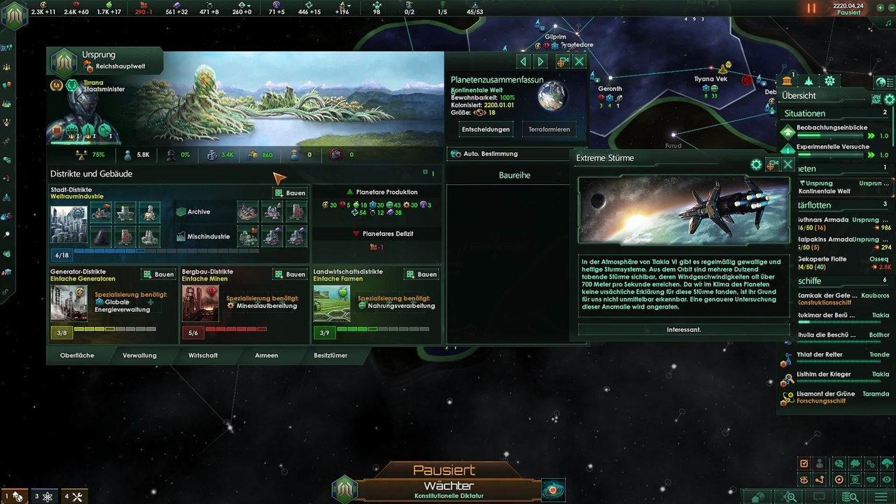 Stellaris 4.1 Die Gedanken-Wächter - Folge 5 - Was ist hier los?