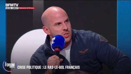 FORUM BFMTV - Pour Maxime, superviseur dans la grande distribution, "la retraite doit être à 62 ans"