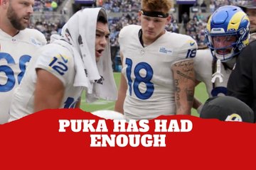 Puka Nacua is sick of the Rams offense and screams at his teammates