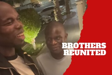 Paul Pogba and N’Golo Kanté reunite in emotional moment that melts fans’ hearts
