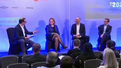 The English bussiness woman with generous legs in tights