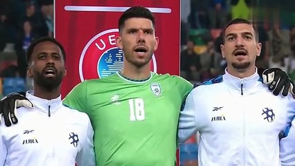 İtalya maçında İsrail'e protesto!