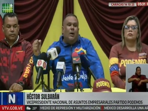 Podemos respalda la conformación de equipo multidisciplinario para la recuperación de Palestina