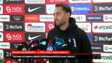 A Milli Takım kaptanı Hakan Çalhanoğlu: 'Tek seçeneğim Türkiye'ydi'