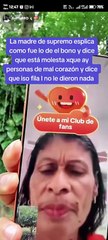 Madre de Supremo aclara los sucedido con viral video