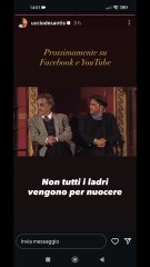 uccio de santis con Gianni Ciardo in teatro