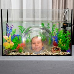 Hide a fish tank and let your kid dive into development! 🐠🐟🐡 #diy #fyp #parenting #craft #fishtank #pets
