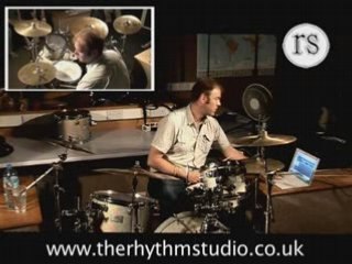 Nathan Curran drumming with a click