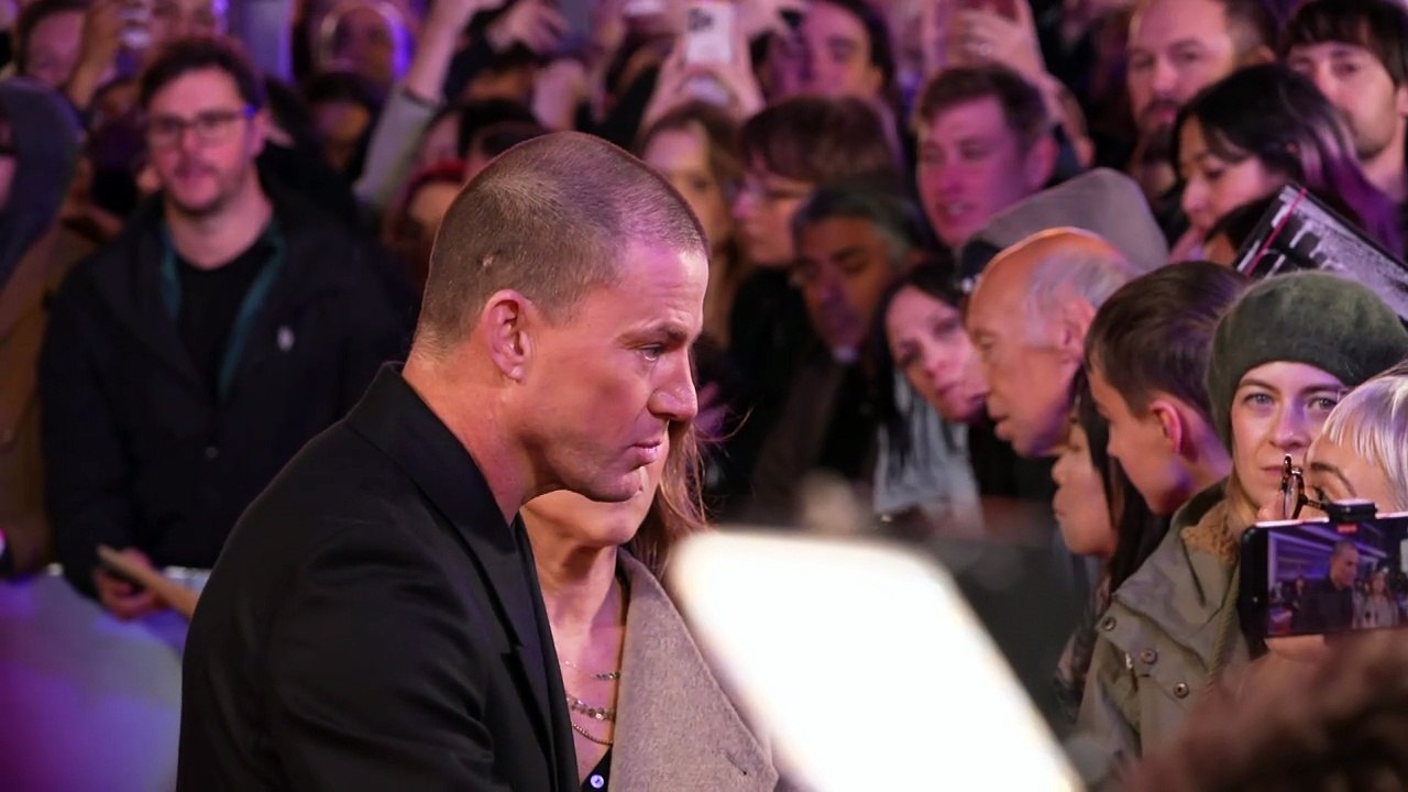 Channing Tatum & Kirsten Dunst bring Roofman to London!