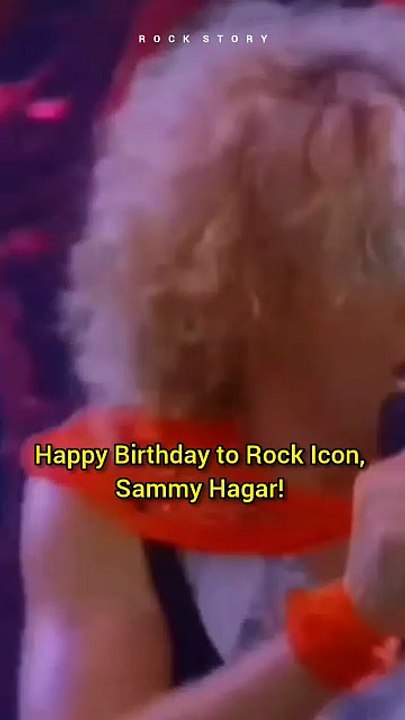 Happy Birthday Sammy Hagar