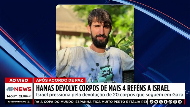 Hamas devolve corpos de mais quatro reféns a Israel após acordo de paz