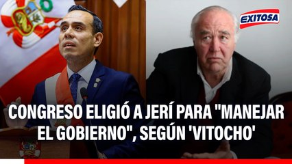 Congreso fue "muy mediocre" al elegir a José Jerí como pdte. pese a críticas, según García B.