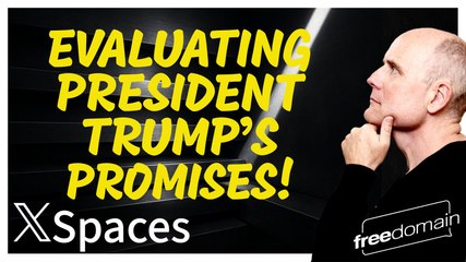 Evaluating President TRUMP! Twitter/X Space
