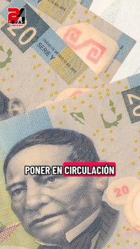 Banxico saca de circulación billete de 20 pesos con imagen de Benito Juárez