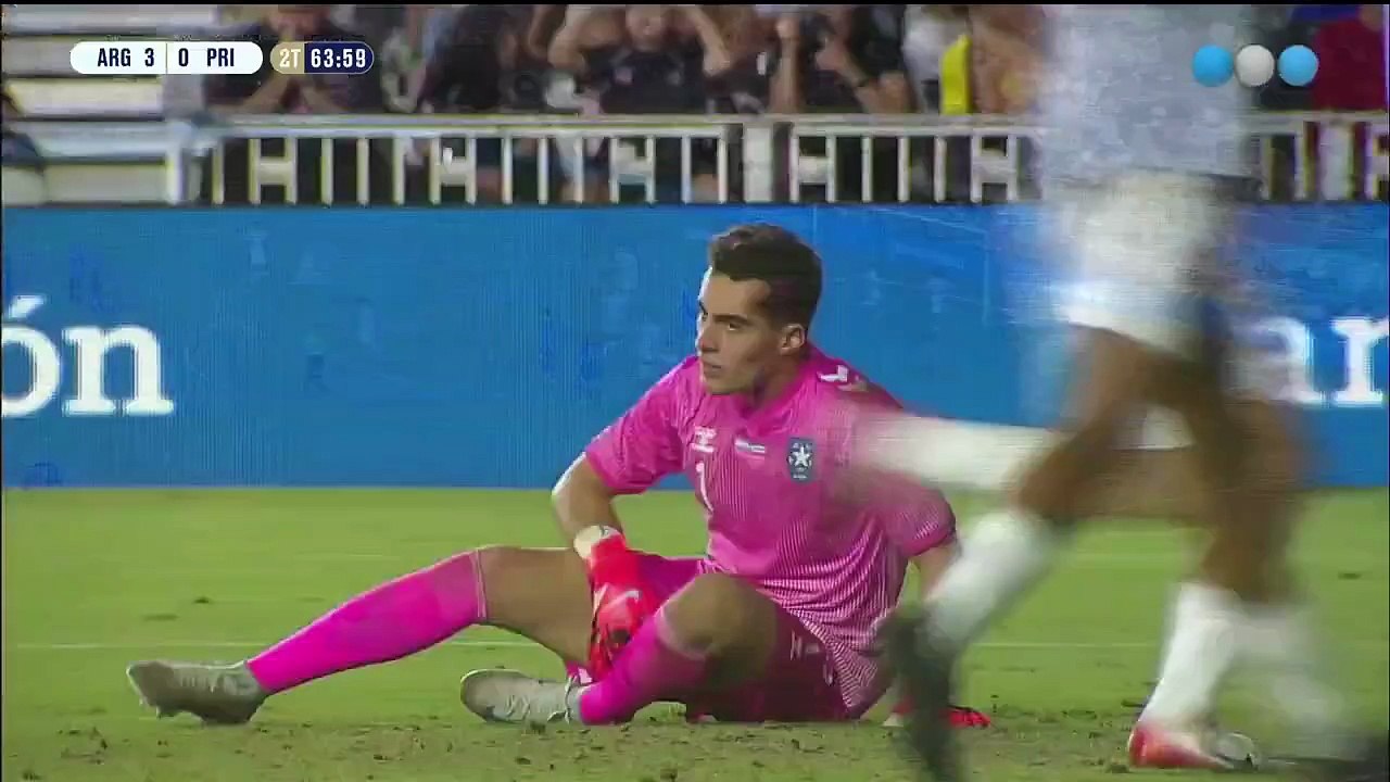 Argentina 4- Puerto Rico 0: el gol en contra de Echevarria