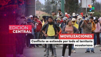 Continúa paro nacional en Ecuador