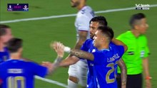 El gol de Lautaro Martínez para el 5-0 de Argentina