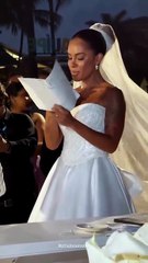 VÍDEO: Sthe Matos e Kevi Jonny se casam e emocionam fãs com votos em casamento