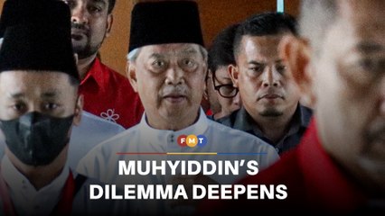 Muhyiddin caught between a rock and a hard place after Bersatu purge