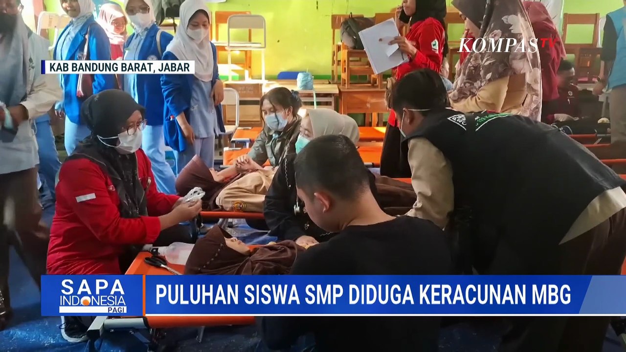 Dinkes Bandung Barat Catat 132 Siswa SMP-SMP Diduga Keracunan Usai Santap MBG | SAPA PAGI