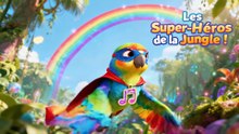 Les Super-Héros de la Jungle 🦁🎶 Chanson pour enfants