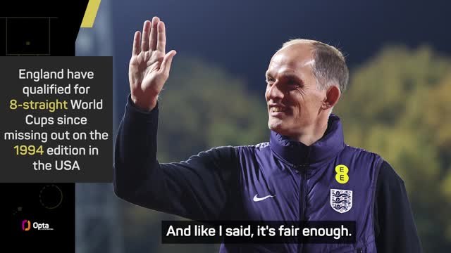 Tuchel enjoys 'British humour' from England fans in Latvia