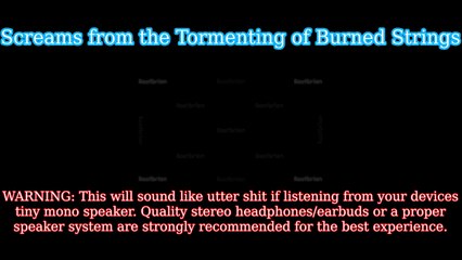 Screams from the Tormenting of Burned Strings (Soundtrack)