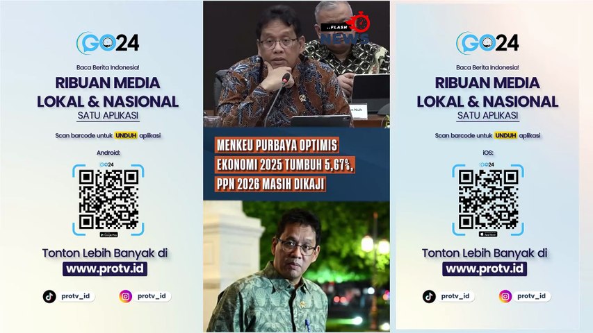 Menkeu Purbaya Optimis Ekonomi 2025 Tumbuh 5,67%, PPN 2026 Masih Dikaji