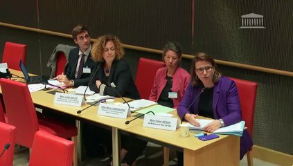 Accès à une justice adaptée aux besoins ultramarins : Mme Claire Hédon, Défenseure des droits ; Me Pierre-Jean Meyssan, vice-président du Conseil supérieur du notariat, Me Camille Baudouin et Me Dev Koytcha, notaires - Lundi 13 octobre 2025