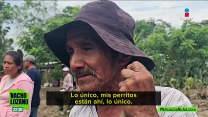 Así se encuentra Álamo, en Veracruz, uno de los municipios más devastados por las lluvias