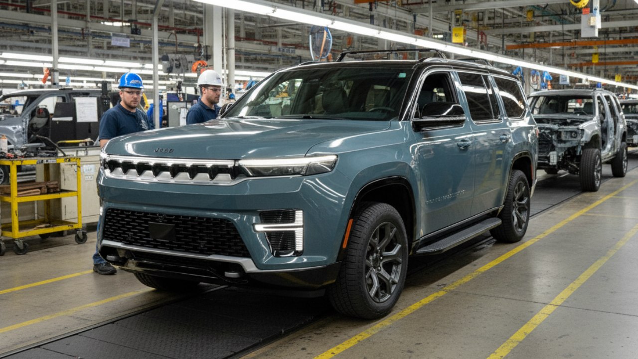 Jeep Grand Wagoneer Produktion – Exklusive Einblicke ins Montagewerk!