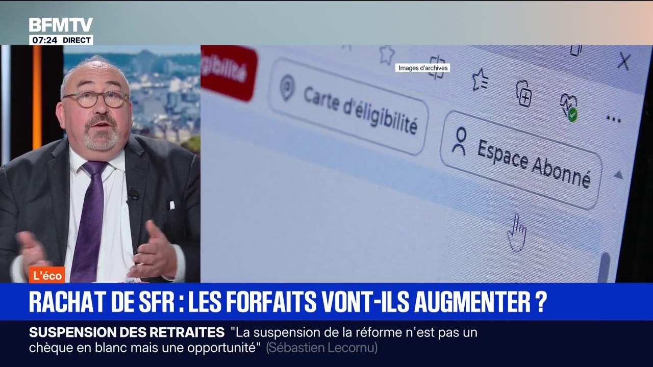 Rachat SFR: faut-il craindre une flambée des prix des forfaits mobile et internet?