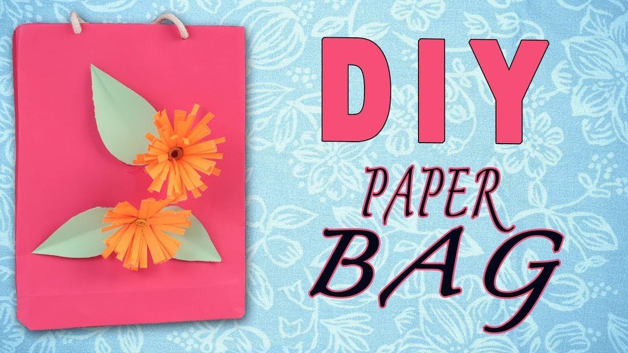 🛍️ How to Make DIY Paper Bags in Easy Steps | Easy Craft Tutorial | USP Craft