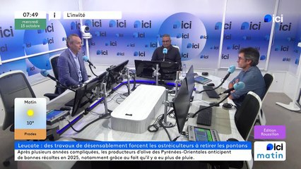 L'Invité d'ICI Matin - Michel Py, maire de Leucate