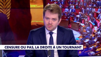 L'édito de Jacques Serais : «Censure ou pas, la droite à un tournant»