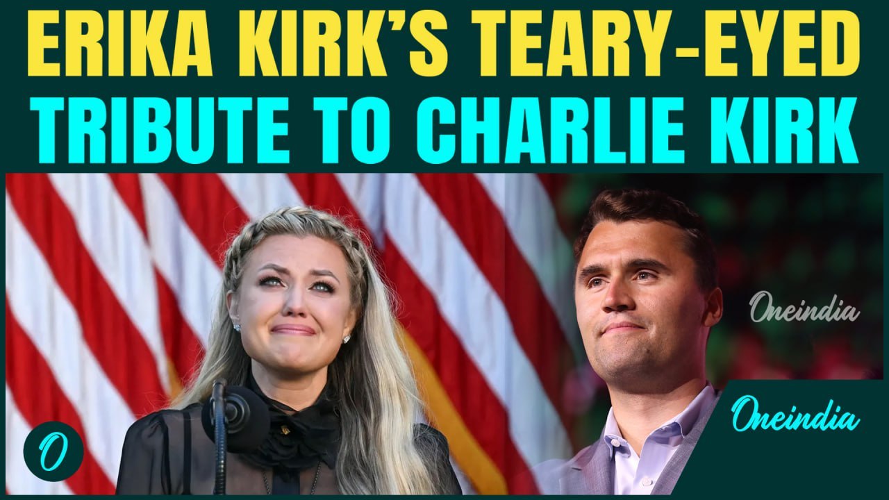 Full Speech: Erika Kirk’s Emotional Tribute to Charlie Kirk | Reveals daughter’s message on birthday