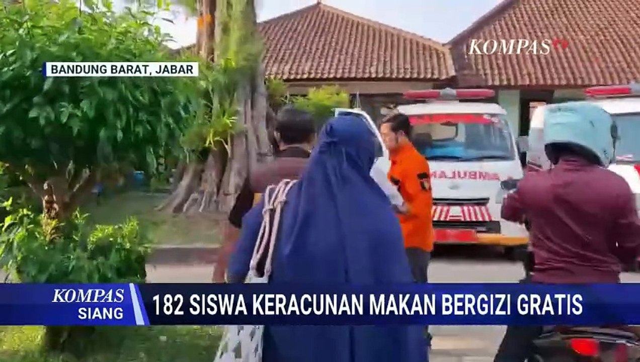 182 Siswa Keracunan Usai Santap MBG, Guru: Dugaan Penyebab dari Menu Ayam | KOMPAS SIANG
