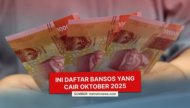 Ini Daftar Bansos yang Cair Oktober 2025