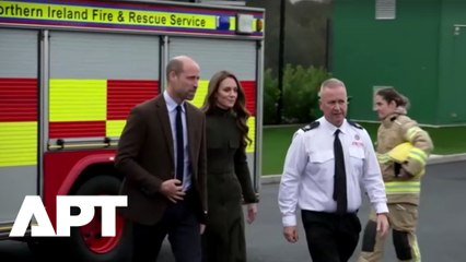 Prince and Princess of Wales Make Surprise Visit to Northern Ireland Fire Service | APT