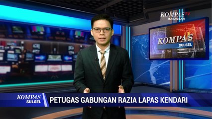 Petugas Gabungan Razia Lapas Kendari
