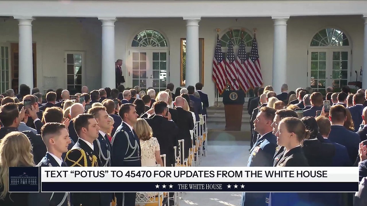 USA - President Trump Participates in a Medal of Freedom Ceremony for Charlie Kirk (14.10.25)