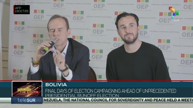 Bolivia: Final days of election campaigning ahead of unprecedented presidential runoff election