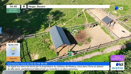 15/10/2025 - ici matin parici Normandie (Calvados - Orne) en vidéo