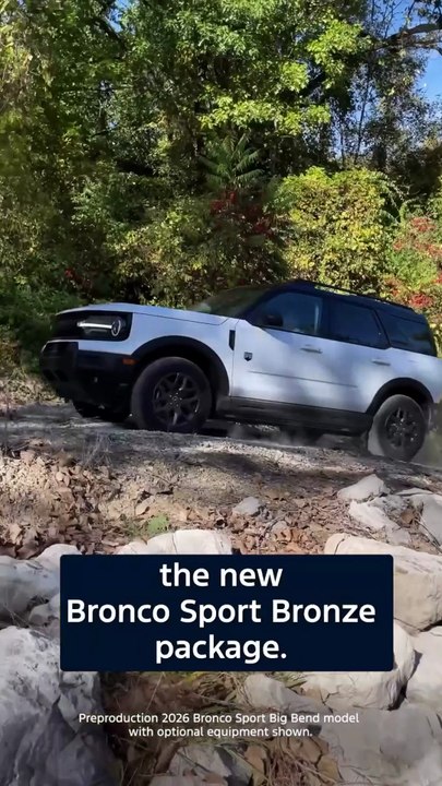 Bronze-Look für den 2026 Bronco Sport! Jetzt mit edlem Offroad-Touch #BroncoSport #FordBronze #Neuvorstellung