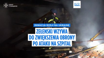 Rosyjskie ataki uderzyły w szpital w Charkowie